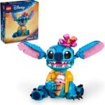 LEGO Disney Stitch - Toy Building Kit - Buildable Figure with Ice Cream Cone - Fun Birthday Gift for Kids, 43249