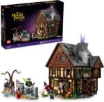 LEGO Ideas Hocus Pocus The Sanderson Sister's Cottage - Building Set for Adults, Men & Women, Age 18+ - Unique Gift for Fans W/Sister Minifigures.