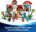 LEGO Disney Lilo and Stitch Beach House Playset with 5 Mini Figures, Ages 9 and up - Image 2