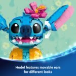 LEGO Disney Stitch - Toy Building Kit - Buildable Figure with Ice Cream Cone - Fun Birthday Gift for Kids, 43249 - Image 5