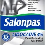 Salonpas LIDOCAINE Pain Relieving Maximum Strength Gel 15Patch