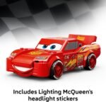 LEGO Speed Champions Lightning McQueen Building Toys, Easter Basket Gifts for Kids, Disney Pixar Cars - 77255 - Image 5