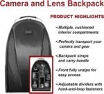 Canon EOS Rebel T7 Digital SLR Camera with EF-S 18-55mm + EF 75-300mm Daul Lens + SanDisk 64GB Memory Card + Tripod + Case + Wideangle Lenses + ZeeTech Accessory Bundle (21pc Bundle) - Image 5